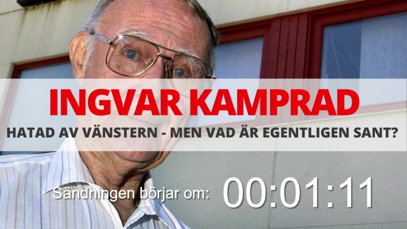 Ingvar kamprad hatad av vänstern men vad är sant? (den här dan #12)