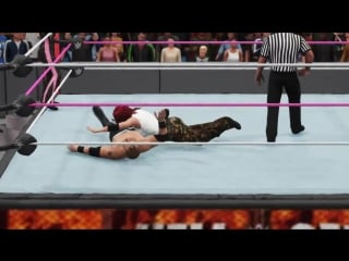 Trish stratus lita vs edge christian hell in a cell wwe2k18 hellinacell