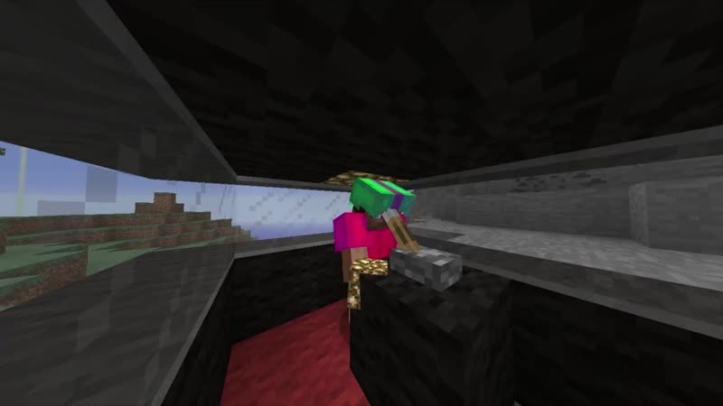 Агро школьник в майнкрафте