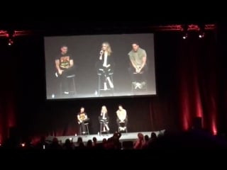 Candice about how caroline’s story ends on to bloodynightcon