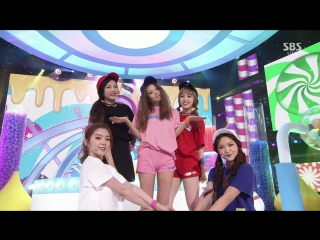 Red velvet dumb dumb @ inkigayo 150913