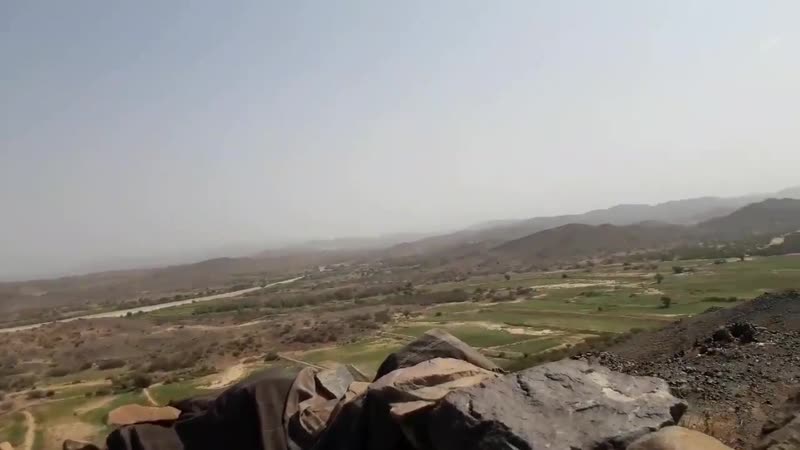 من القمم المطلة على وادي رام ومجريبية والشليلة حيث تمكن لواء القوات الخاصة من تطهير مناطق واسعة خلال الأيام الأخيرة برغم الظروف