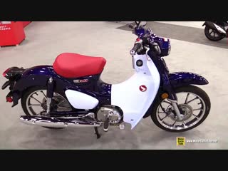 2019 honda super cub 125 walkaround debut at 2018 aimexpo las vegas