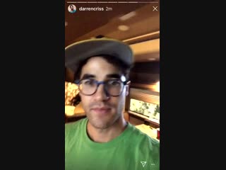 Goblue! darren watching the michigan game in the lmdctour bus in arizona, via his instagram story