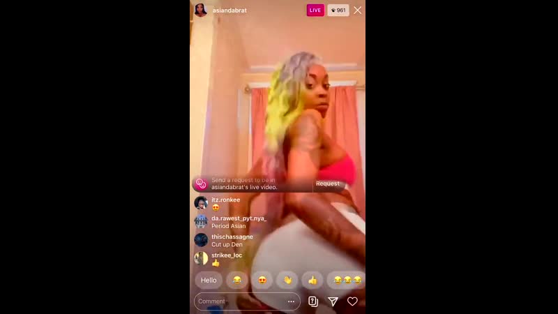 Asian da brat danced nicki minajs verse on the say so remix on a recent instagram live!