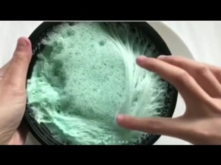 Подборка слаймов с шуршащей пенкой