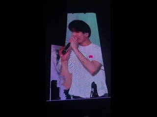 Baby jungoo sneezed while singing nooo hes so adorable
