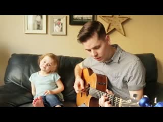 Youve got a friend in me live performance by 4 year old claire ryann and dad