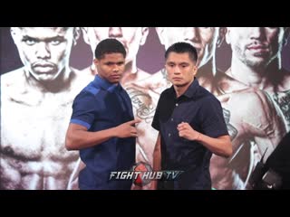 Shakur stevenson vs joet gonzalez face off
