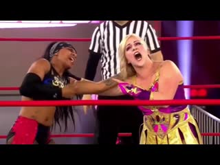 Tasha steelz (w/kiera hogan) vs kimber lee