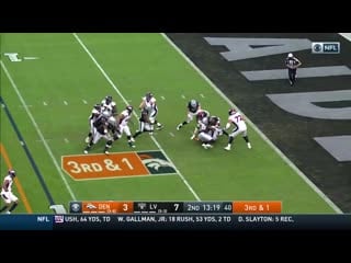 Американский футбол хайлайты неделя 10 ласвегас защита уничтожает денвер 4 перехвата и 2 сэка