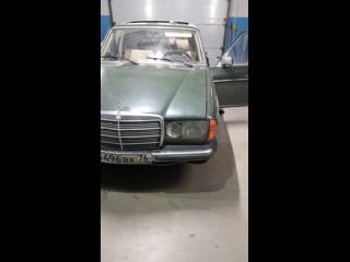Реставрация daimler benz w123