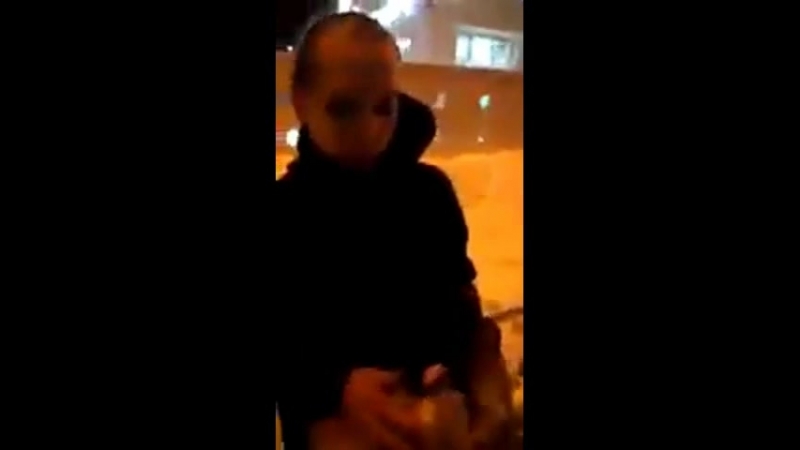 Дикие горные молодые напали на кросса