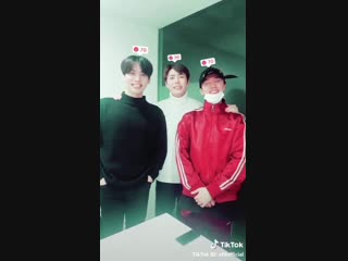 181214 тэян, чеюн, ёнбин sf9 @ sf9official tik tok