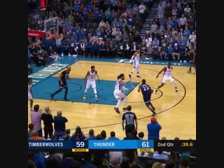 Andrew wiggins went off in okc! 😱 📊 40 pts | 10 reb