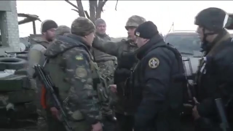 Находясь на передовой, турчинов проверил надежность оборонительных рубежей и эффективность защиты