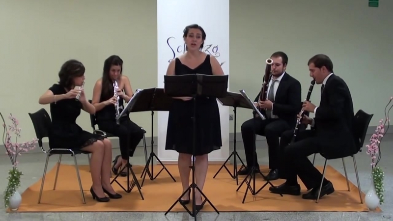 Caresse sur l´océan, les choristes cuarteto scherzo
