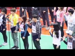 [fancam][15 01 2018] isac 2018 idol star athletics championships