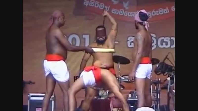 Ангампора традиционное боевое искусство шри ланки