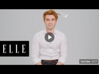 Kj apa responds to riverdales absurd fan theories elle [rus sub]