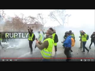 Letzt live live erneute proteste der gelbwesten in paris