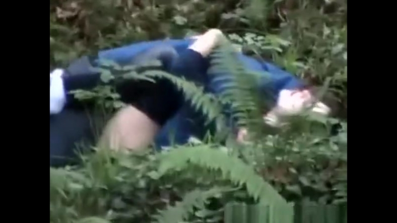 Подсмотренный секс в лесу