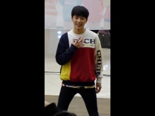 20151128 romeo (로미오) present на фансайне в coex (kyle focus 3) (c) kkolttak