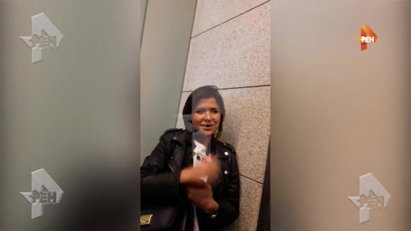 Девушка устроила дебош в аэропорту внуково