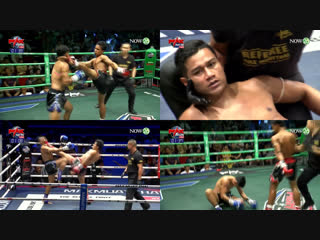 Нокдауны и финиши max muay thai