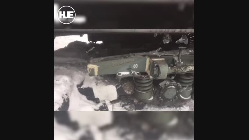 В хабаровском крае перевернулся поезд с углём