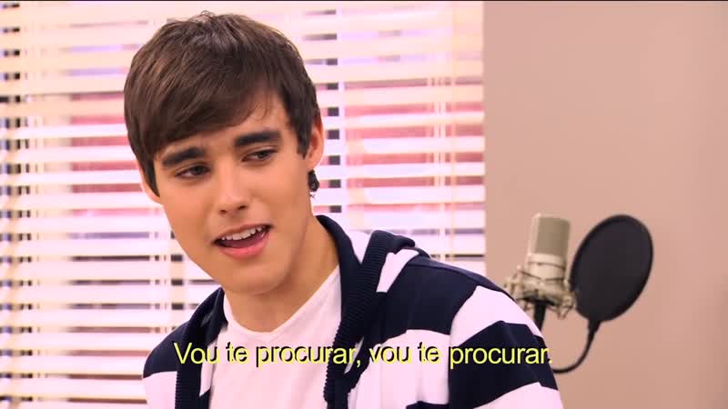 Violetta momento musical violetta e leon cantam ¨voy por ti¨серия 18
