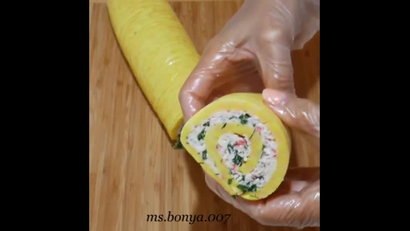 Сырный рулет