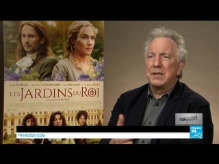 Alan rickman on louis xiv, versailles and kate winslet