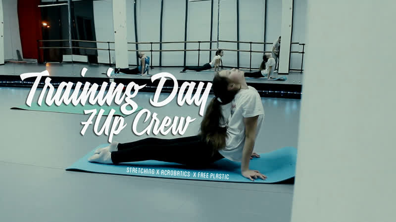 Crew porn video – Training day / 7up crew stretching x acrobatics x free plastic