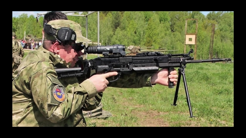 Новый российский пулемет для спецназа токарь 2 (корд , рпк 16)
