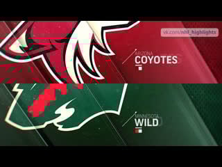 Arizona coyotes vs minnesota wild mar 14, 2021 highlights