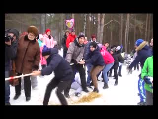 Первоуральцы отпраздновали масленицу