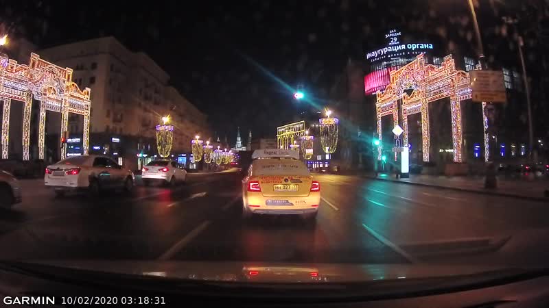Регистратор garmin dash cam mini, запись 1920x1080 ночъю