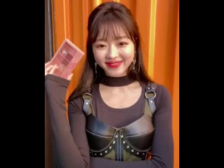 · cf · 191218 · oh my girl (yooa) · обновление инстаграма косметического бренда "clio" ·