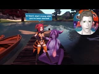 (реаплод) веселые игры с сексуальной слизью 18+ シ monster girl island prologue #11