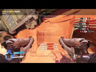 The other teams hanzo got a 5k and they started to relax so i decided to steal hanzos potg (also my aim is horrible in this clip