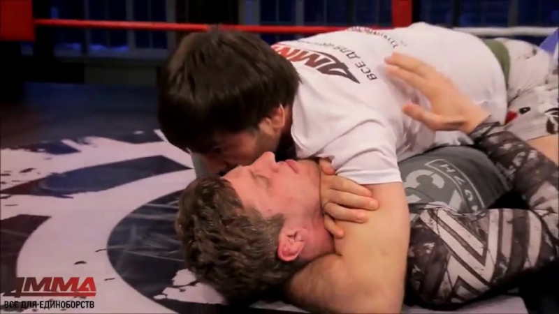 Выход с американы на удушающий от чемпиона one fc марата гафурова