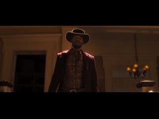 In django unchained (2012) final scene, when django realizes that steven the butler was faking his limp to avoid labour, the fir