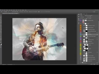 Обзор платного экшена с graphicriver spectrum photoshop action tutorial