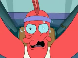 [futurama] dr zoidberg goes crazy