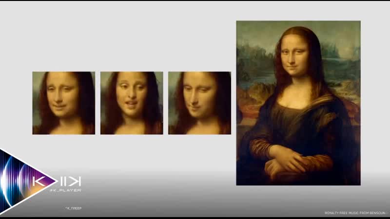 Нейросети оживили мона лизу