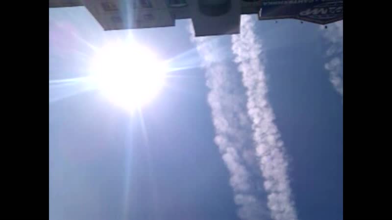 Распыление химтрейлов (химиотрасс) химиотрассы