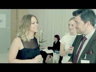 Behind the scenes of ready to glow with kimberley walsh