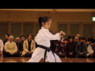 Genius karate girl mahiro takano at tsubame martial arts festival