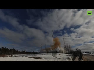 Запуск ракеты сармат самая мощная в мире